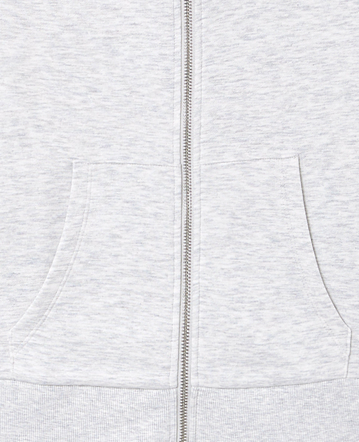 Sweat cintré zippé avec col montant