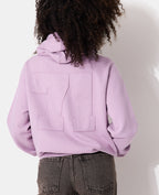 Sweat capuche avec patchs 71 dos