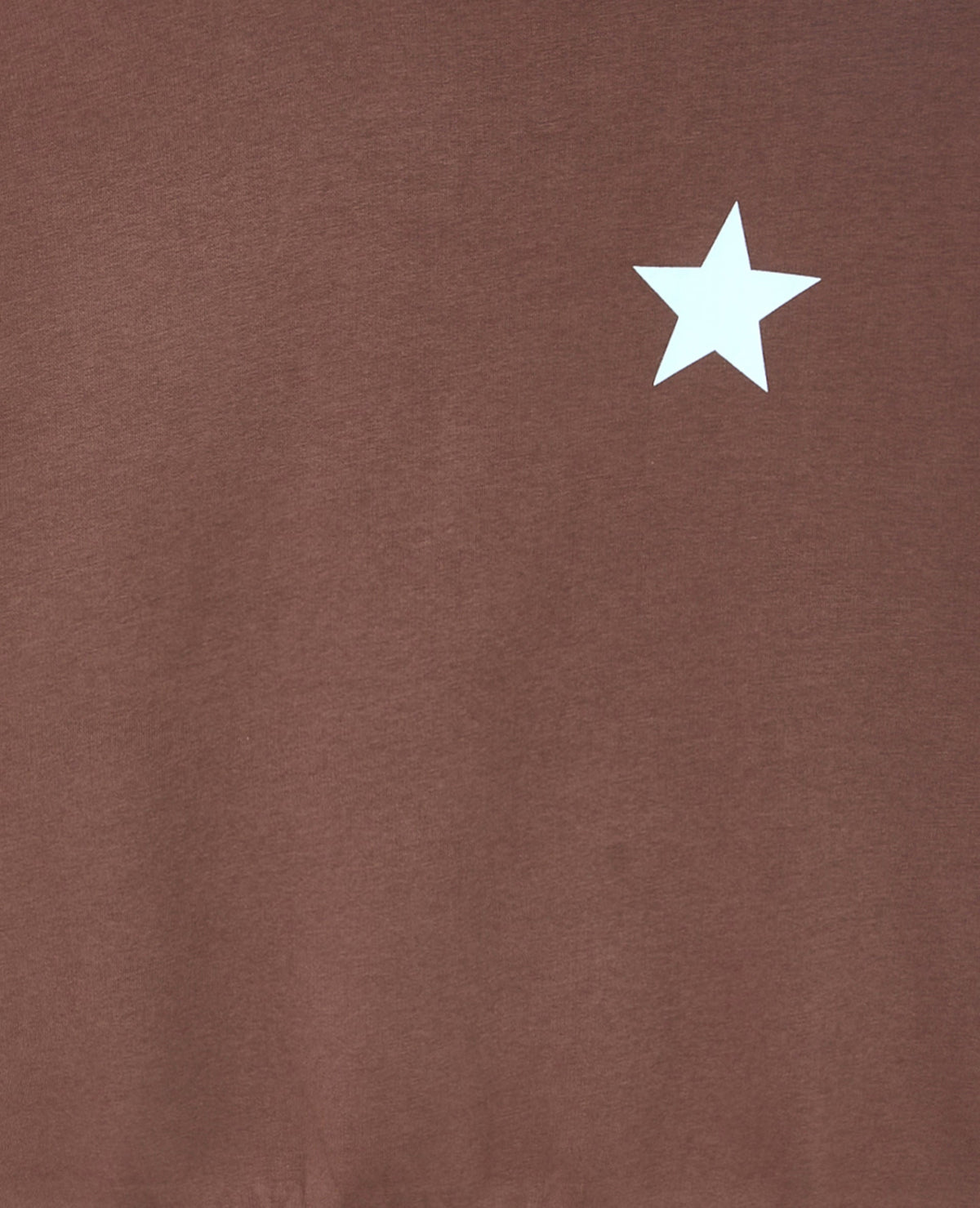 Sweat col rond avec print étoile et broderies dos