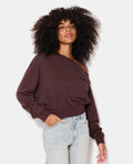 Sweat asymétrique col danseuse