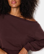 Sweat asymétrique col danseuse