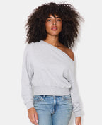 Sweat asymétrique col danseuse