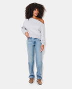 Sweat asymétrique col danseuse
