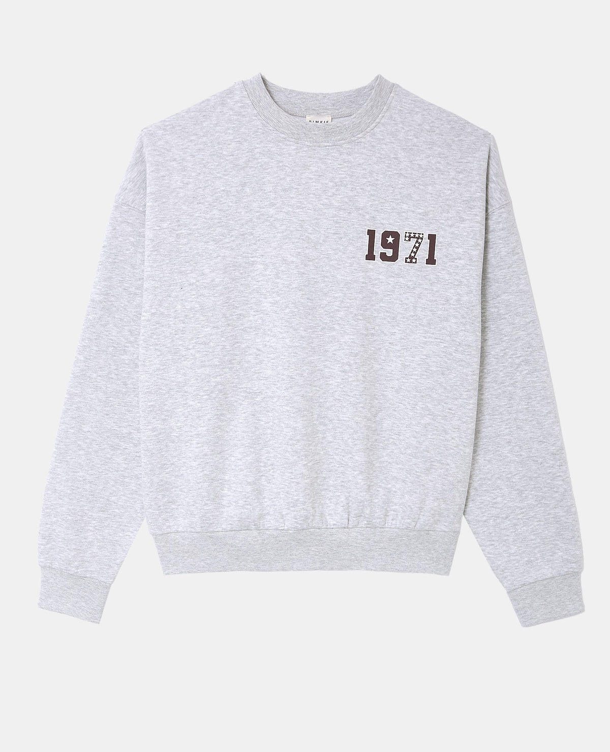 Sweat oversize avec prints et broderies