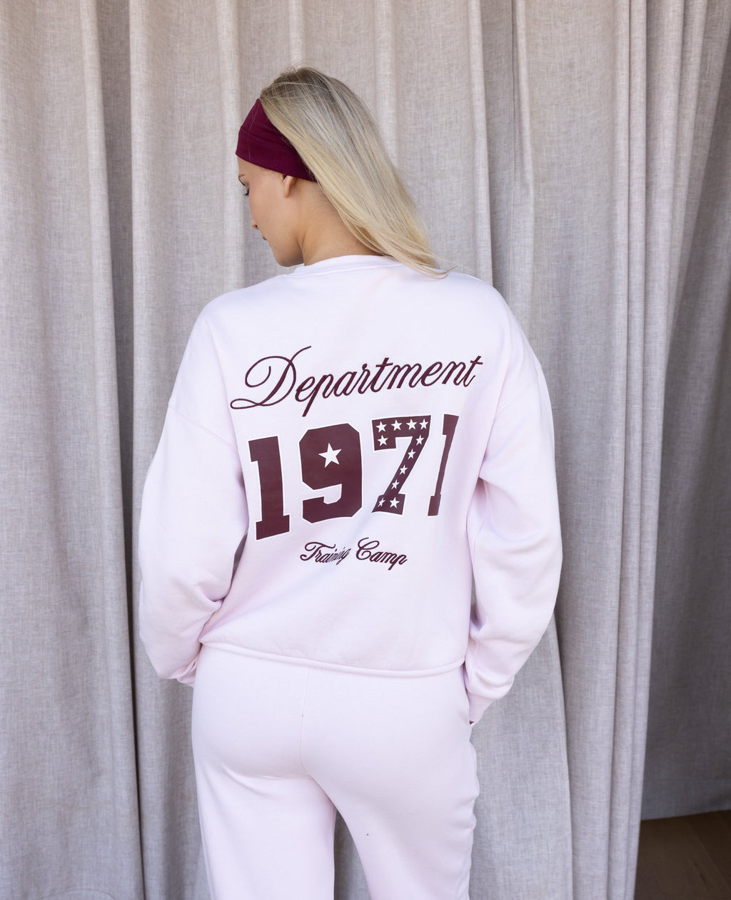 Sweat oversize avec prints et broderies