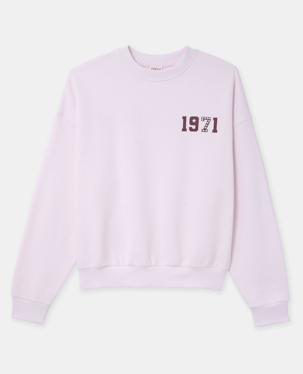Sweat oversize avec prints et broderies