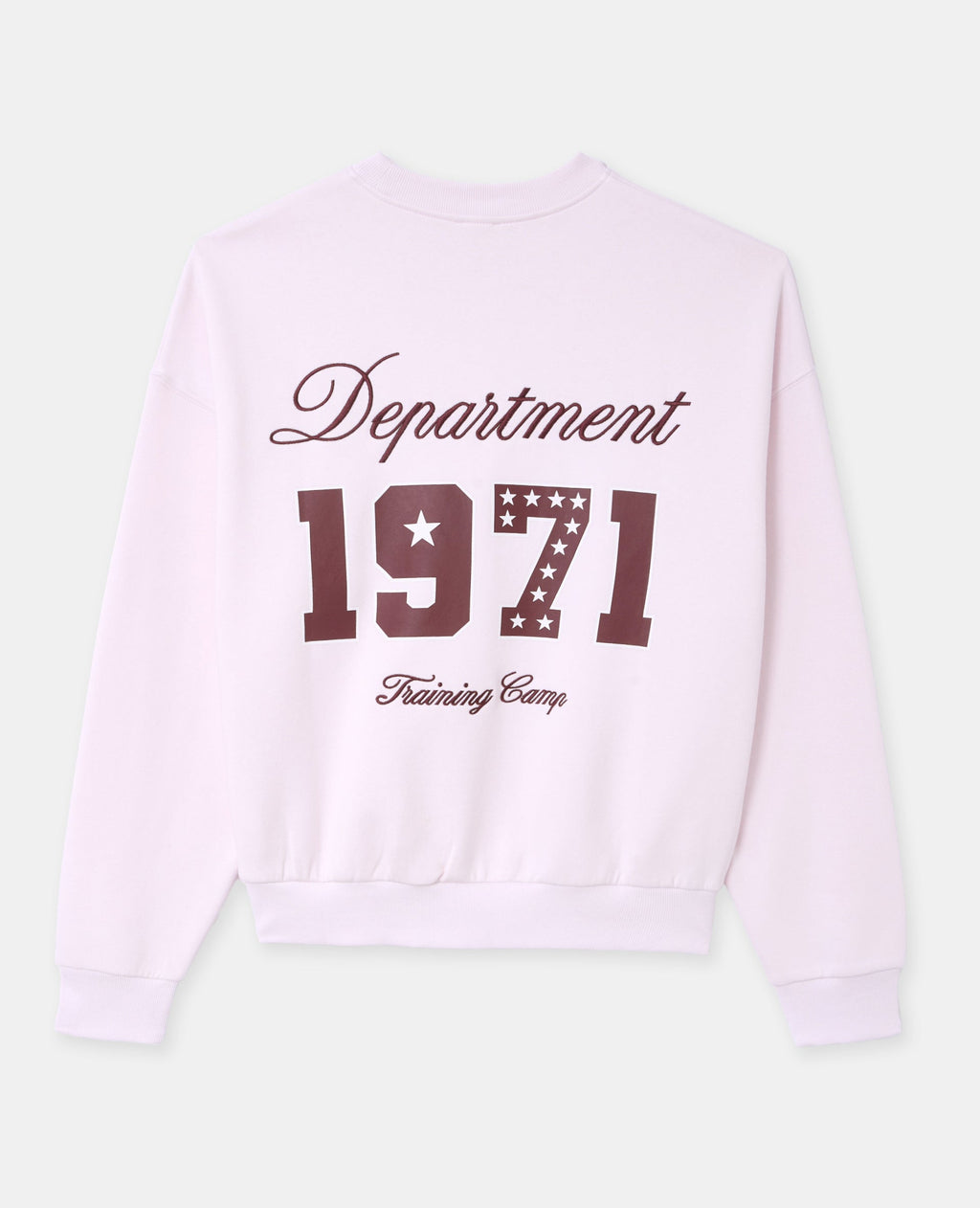 Sweat oversize avec prints et broderies