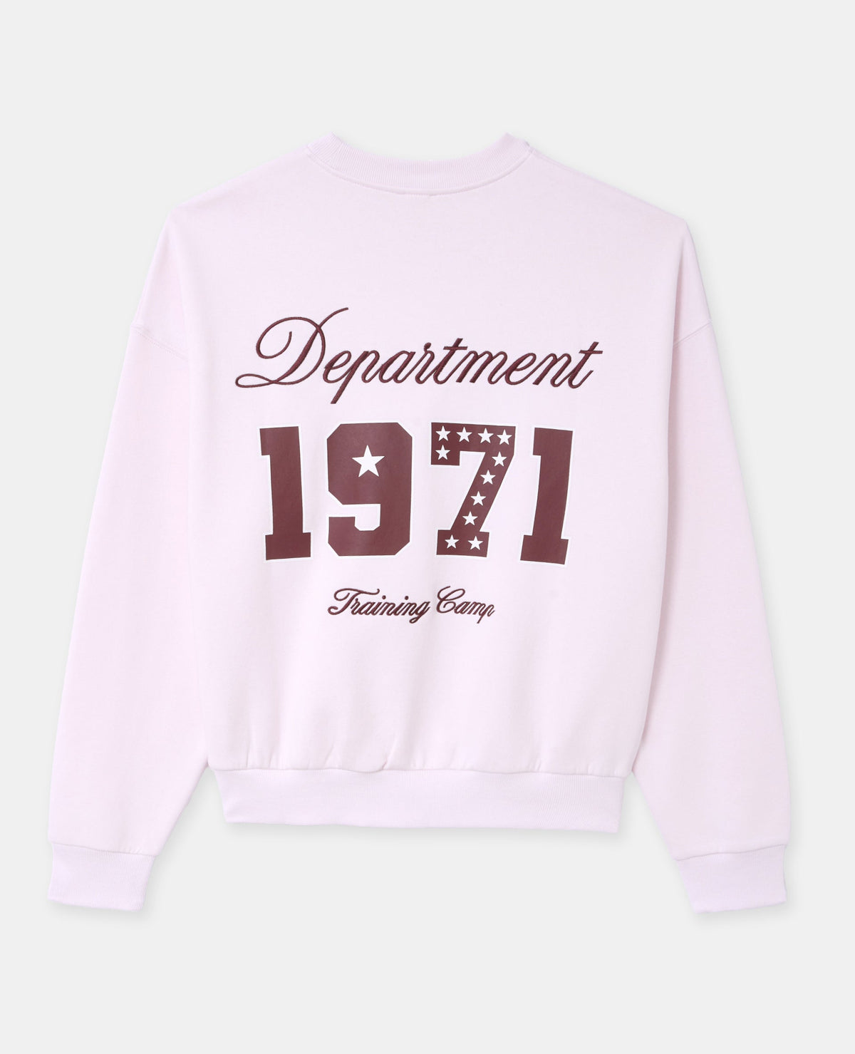 Sweat oversize avec prints et broderies