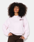 Sweat oversize avec prints et broderies