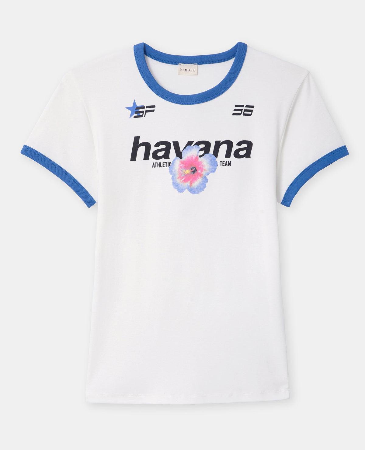 T-shirt ajusté avec print HAVANA + fleur