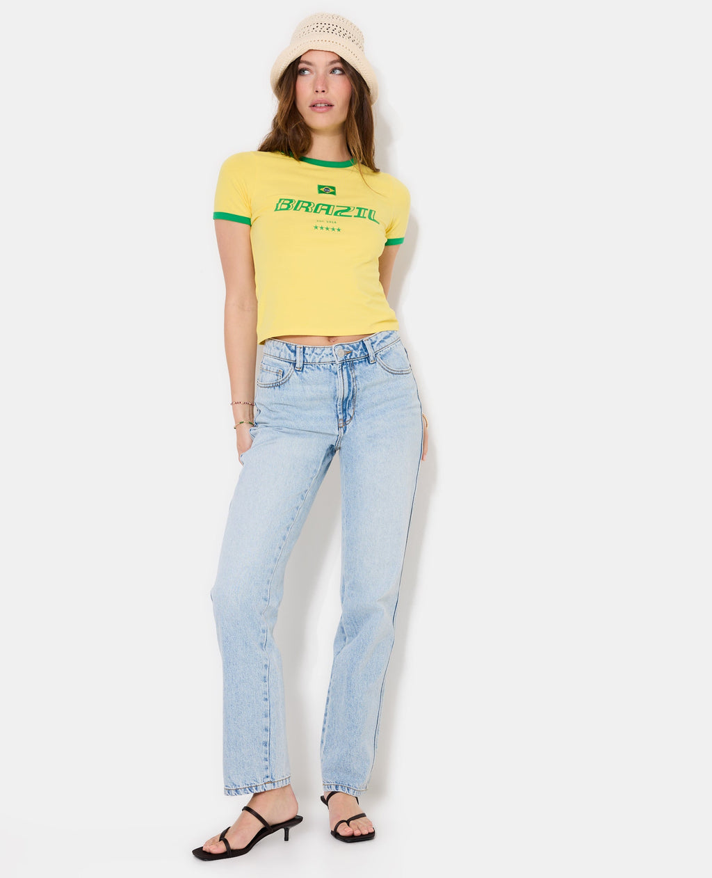 T-shirt ajusté BRAZIL