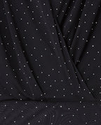 Body sans manches en voile avec strass