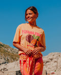 T-shirt oversize avec print PASSION FRUIT devant