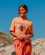 T-shirt oversize avec print PASSION FRUIT devant