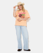 T-shirt oversize avec print PASSION FRUIT devant