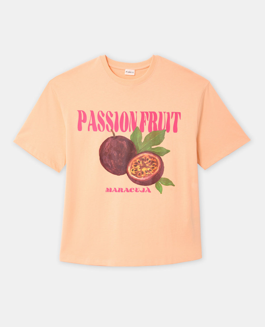 T-shirt oversize avec print PASSION FRUIT devant