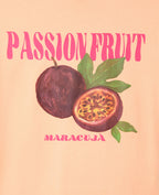 T-shirt oversize avec print PASSION FRUIT devant