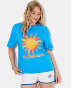 T-shirt oversize avec print SOL BRASILEIRO devant