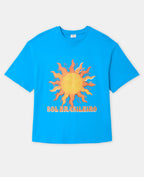 T-shirt oversize avec print SOL BRASILEIRO devant