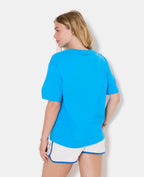 T-shirt oversize avec print SOL BRASILEIRO devant