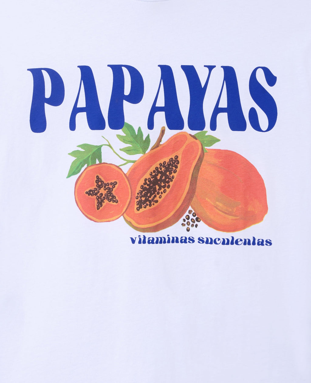 T-shirt oversize avec print PAPAYAS devant