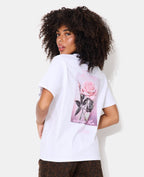 T-shirt oversize avec print poitrine et dos