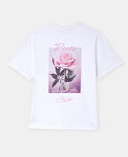 T-shirt oversize avec print poitrine et dos
