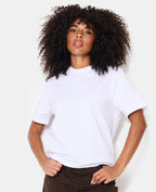 T-shirt oversize avec print poitrine et dos