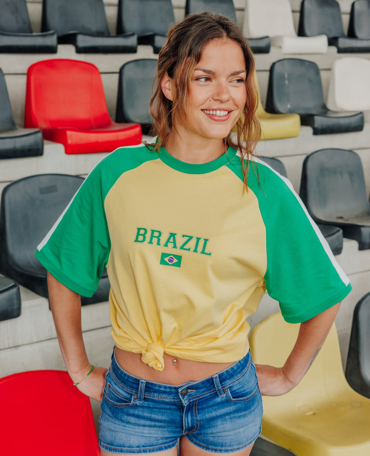 T-shirt supporter BRAZIL