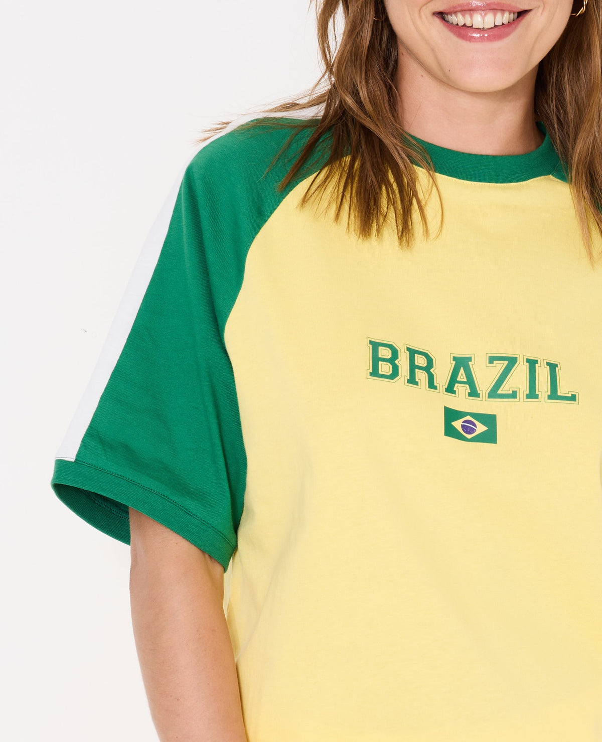 T-shirt supporter BRAZIL