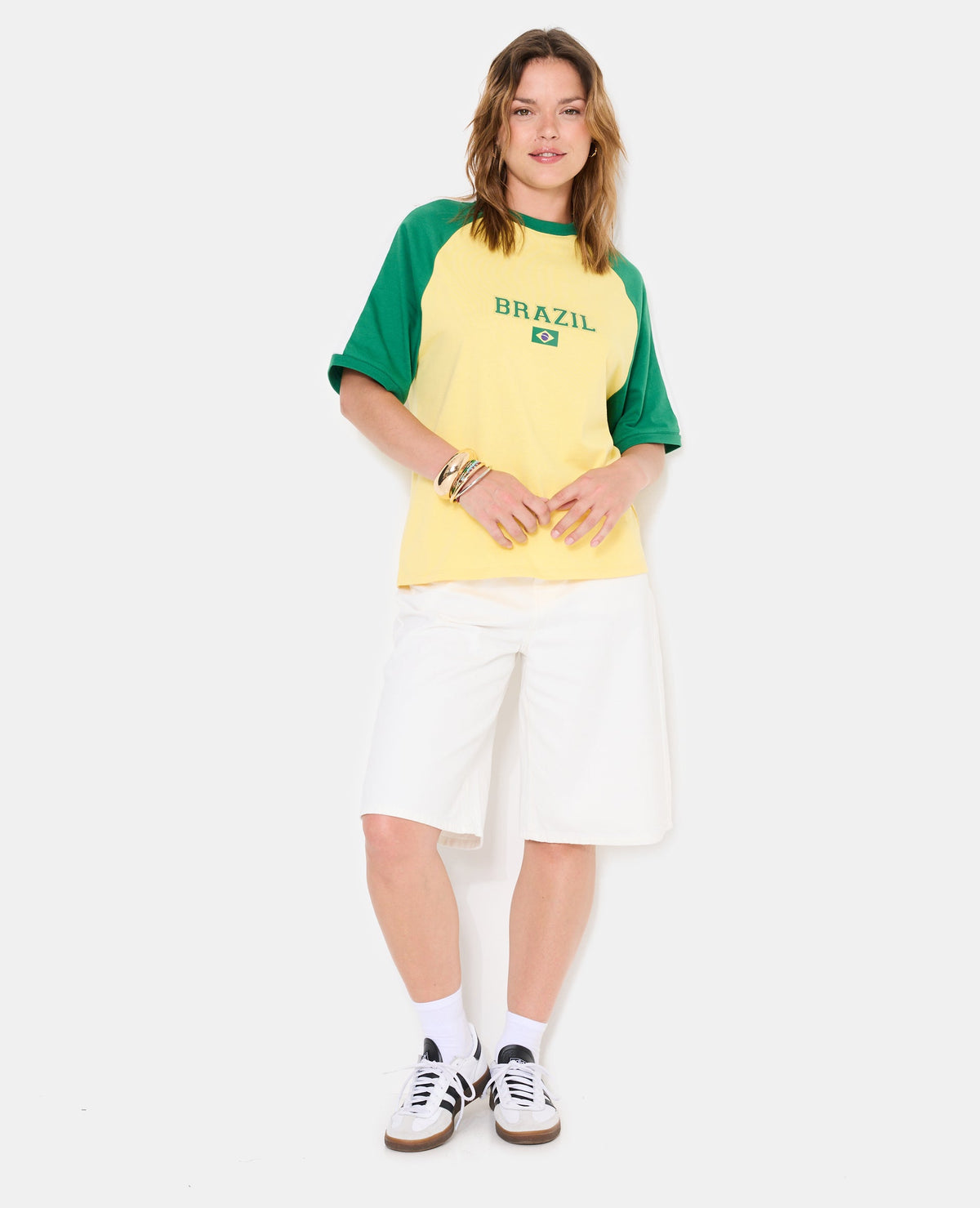 T-shirt supporter BRAZIL