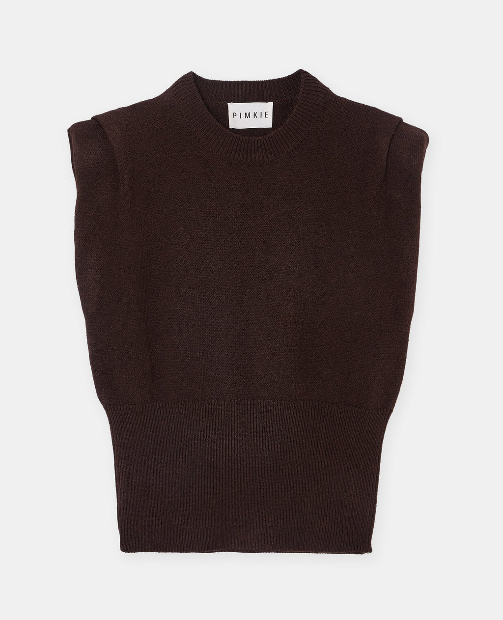 Pull sans manches avec épaulettes