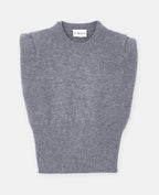 Pull sans manches avec épaulettes