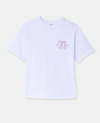 T-shirt oversize avec print poitrine et dos