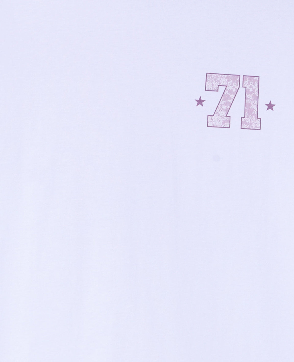 T-shirt oversize avec print poitrine et dos
