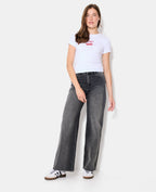 T-shirt ajusté avec print cerises et nœud