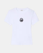 T-shirt ajusté avec print boule à facettes