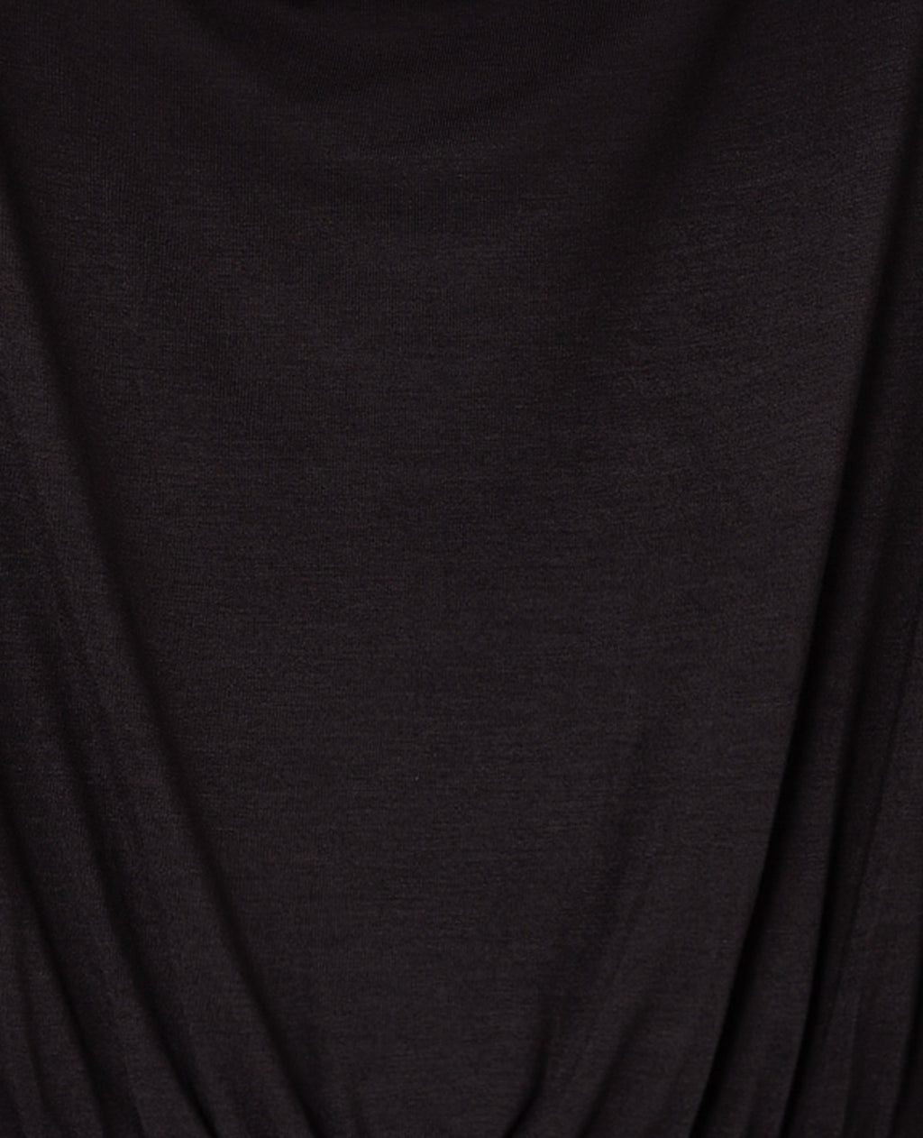 T-shirt manches longues taille resserrée