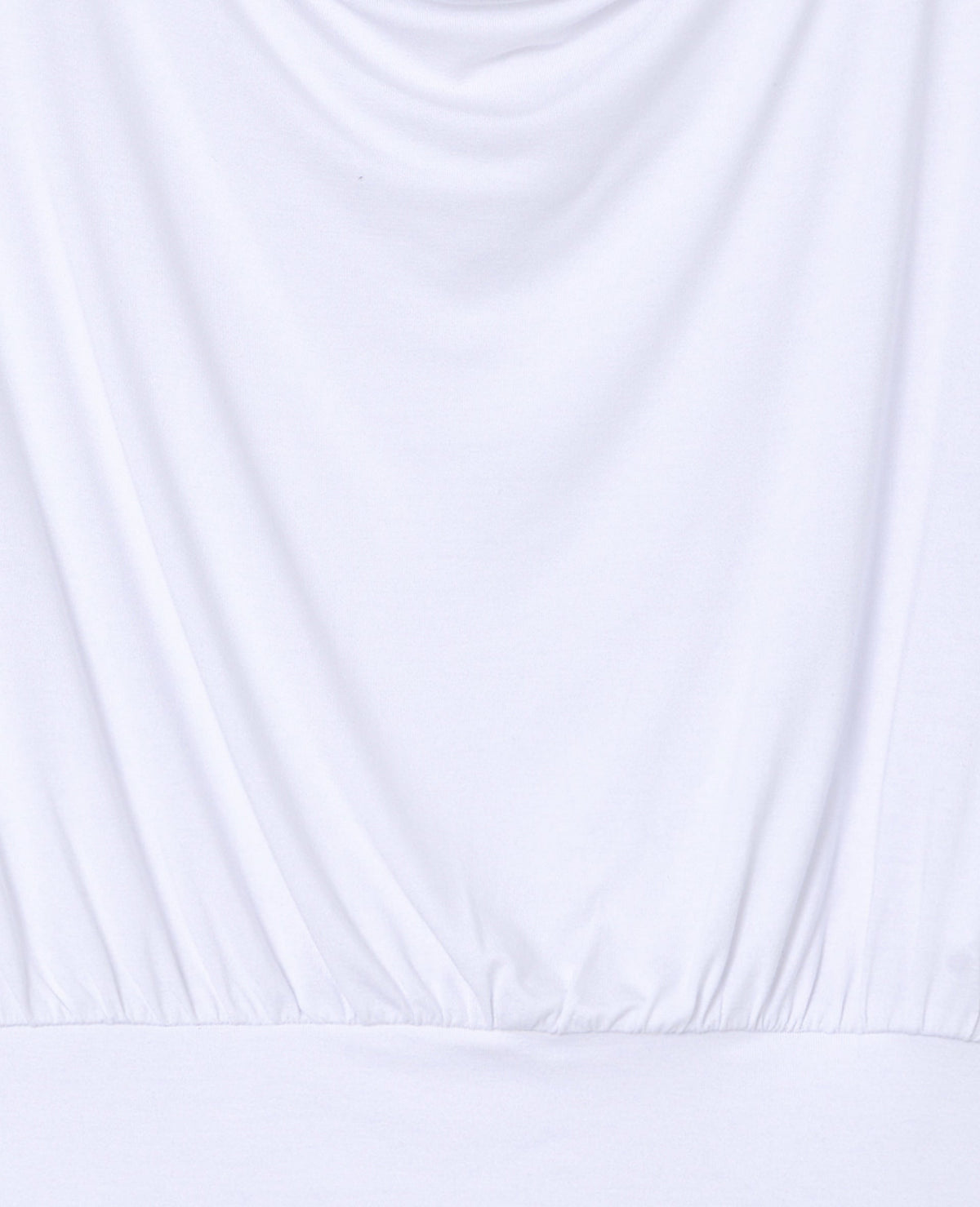 T-shirt manches longues taille resserrée