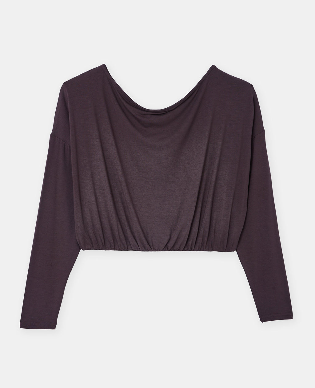 T-shirt manches longues taille resserrée