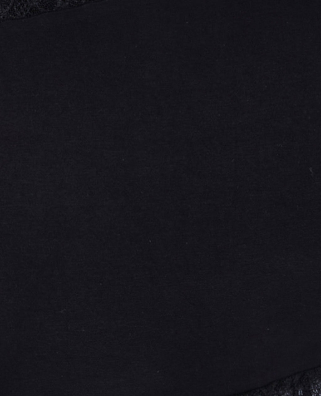 T-shirt asymétrique manches longues avec dentelle