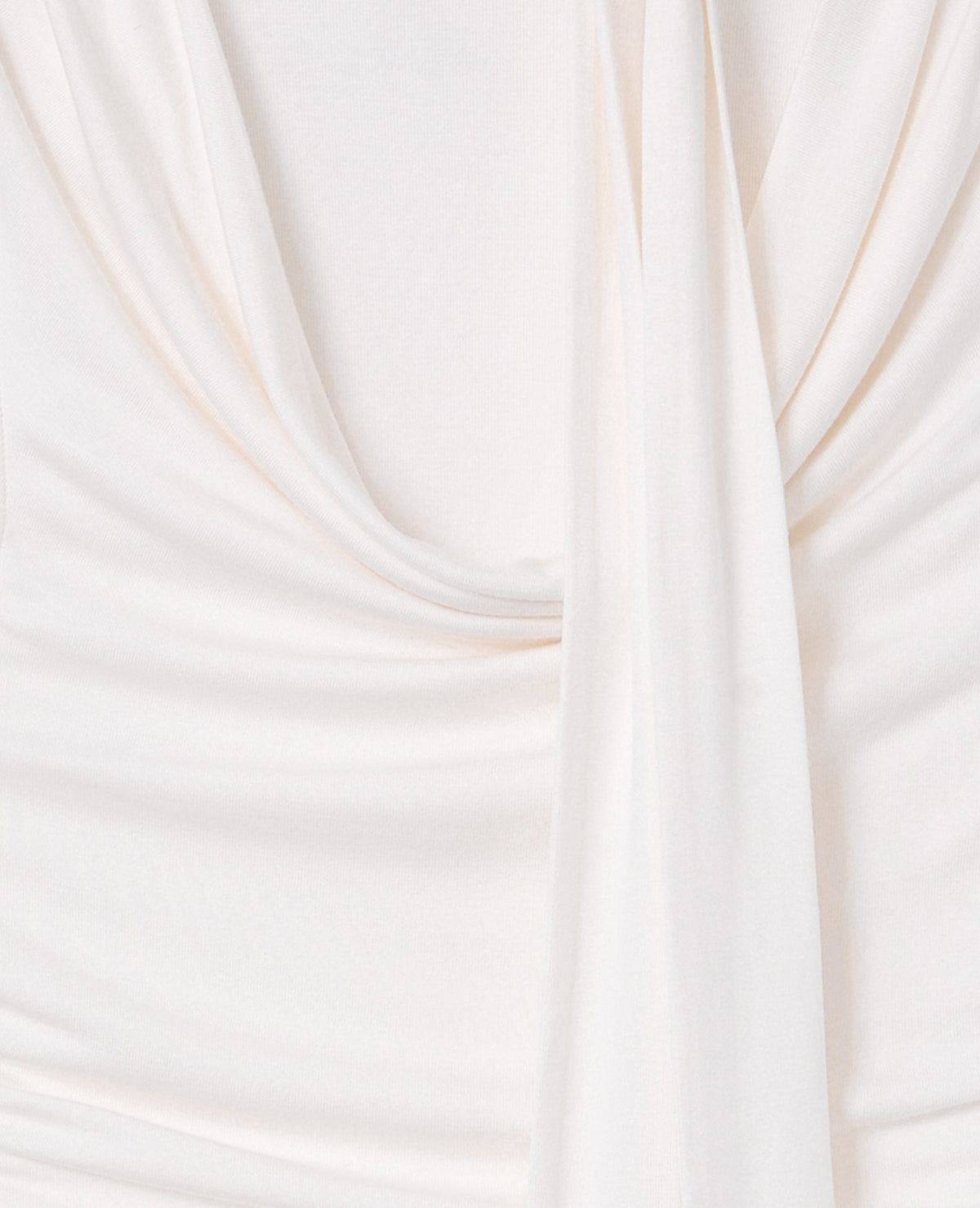 Top sans manches encolure bénitier avec écharpe