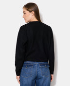 Pull col rond avec clous