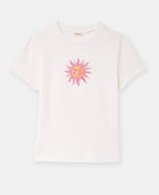 T-shirt ajusté avec print soleil