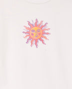 T-shirt ajusté avec print soleil