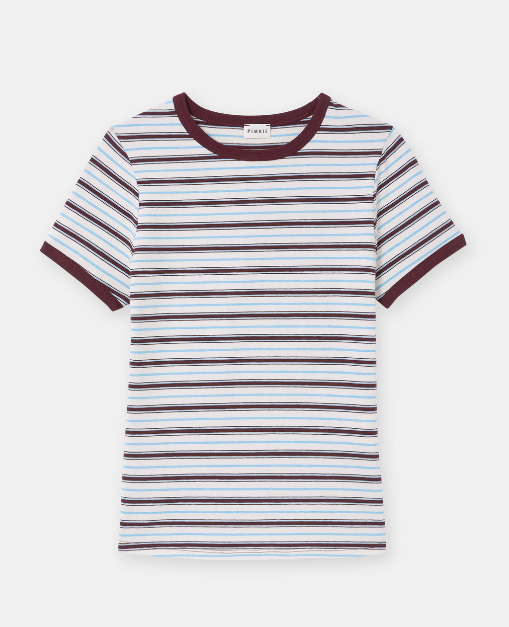 T-shirt ajusté rayé