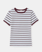 T-shirt ajusté rayé