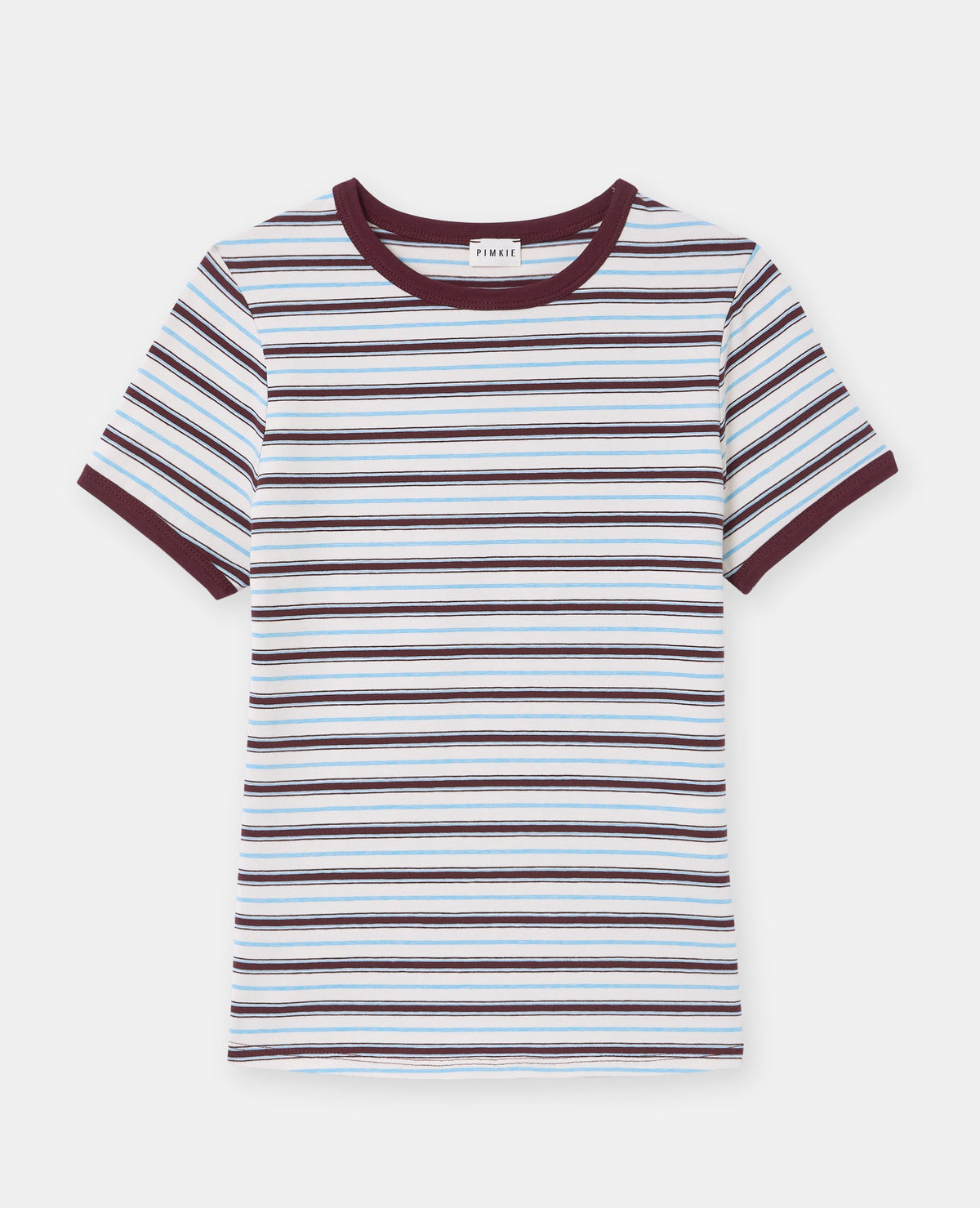 T-shirt ajusté rayé