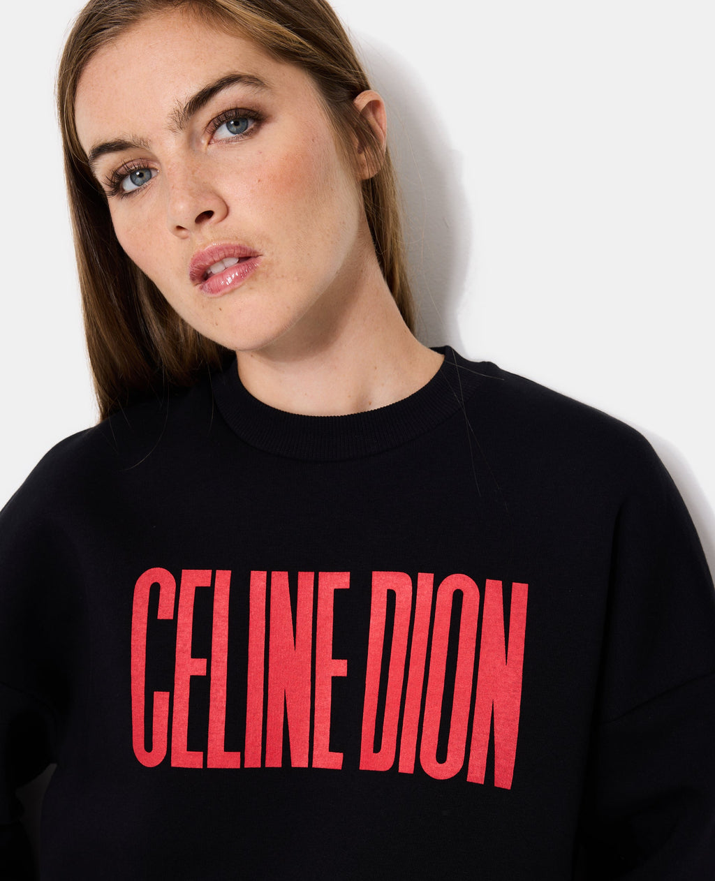 Sweat licence Céline Dion print devant et dos