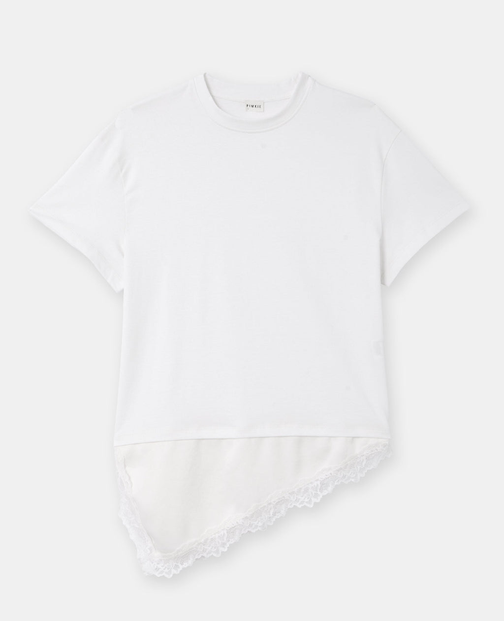 T-shirt oversize effet superposition bas nuisette